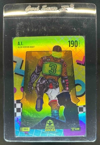 2024 Bo Jackson Battle Arena A.I. Allen Iverson Debut Glow #RAD-2