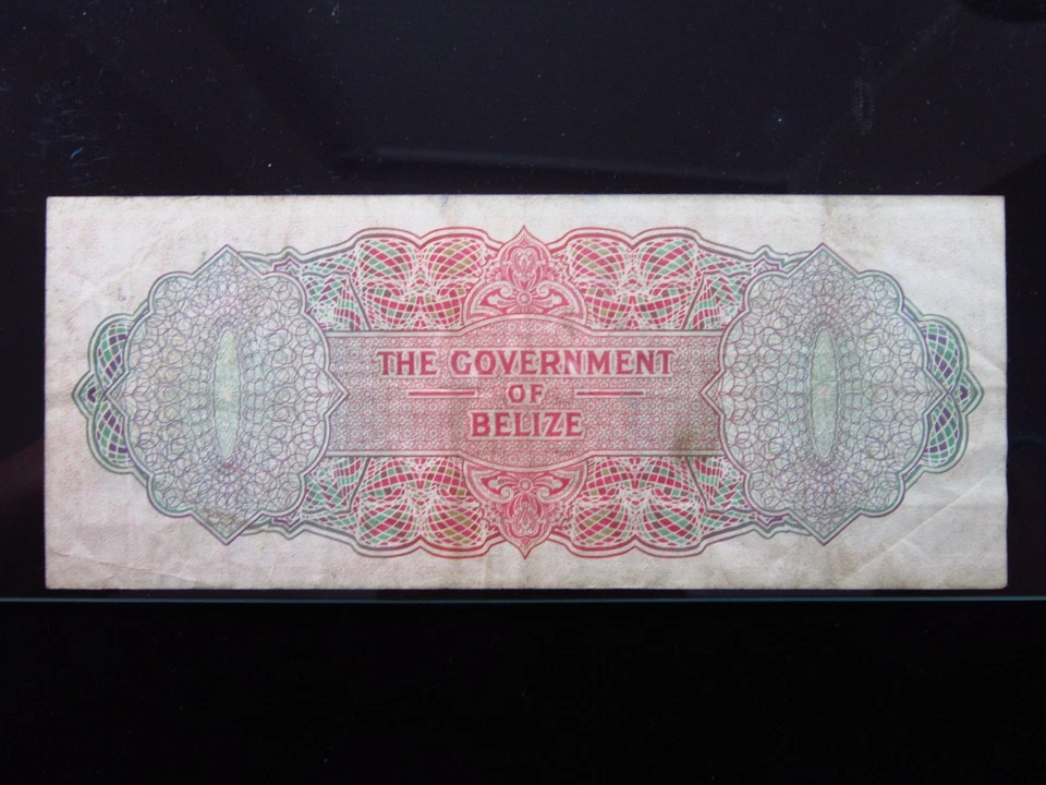 Belice 5 Dólares 1975 Jun-01 Prefijo C/1 P35a i9933 Gobierno Isabel II Foto 2 de 3