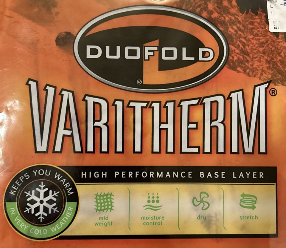 Duofold by Champion® Men's Varitherm MID WEIGHT Base Layer Thermal ...