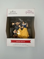 2024 Hallmark Ornament Snow White the 7 Dwarves Dopey Happy Disney Princess New