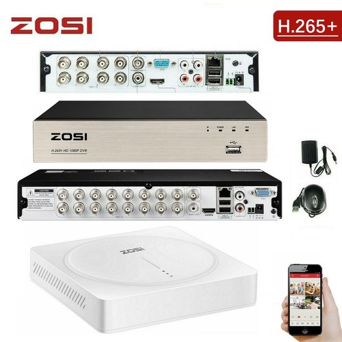 ZOSI 4 8 16 Channel Full HD 1080P CCTV DVR Video Recorder Security 2MP HDMI VGA eBay
