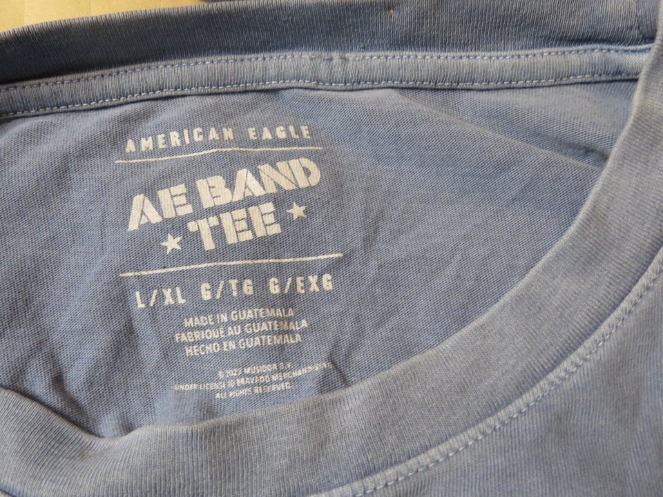 Two American Eagle Men's Rolling Stones Band Tees L/XL eBay