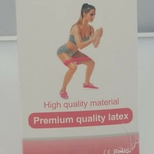 Hip Resistance Bands Loop CrossFit Exercise Fitness Yoga Gym Booty Leg Bands 5pc