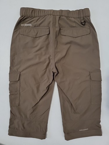 Columbia Omni-Shield Kids Hiking Pants Green - Size M - Picture 3 of 5