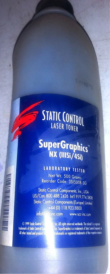 HP IIIsi IVsi 3si 4si 92291A 91A Toner Refill (500g) by Static Control  - Image 2 of 2