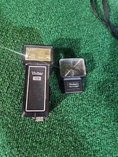 Vintage Vivitar 118 Black Electronic Flash for Kodak 608 Tele-Instamatic Camera