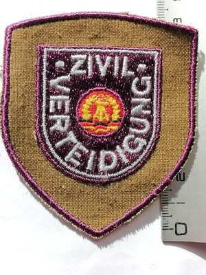 08251 patch allemand zivil vertidigung civil defense - Photo 1/2
