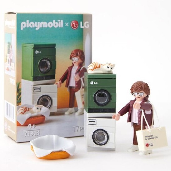 Playmobil 71313 x LG Electronics Wash Tower JJ Figure Exclusive