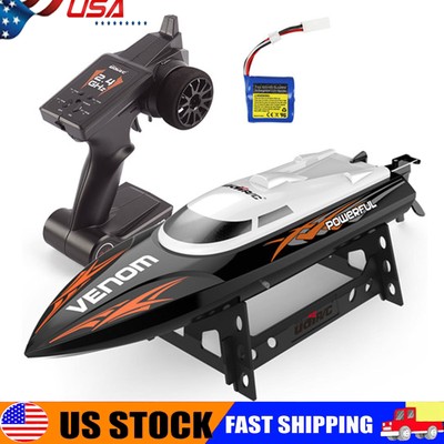 UDI001 Electronic Remote Control Racing Boat 2.4GHz High Speed Venom RC Boat USA