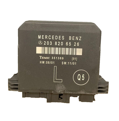 ✅ Mercedes W203 C200 Kompressor Türsteuergerät hinten links 2038206526 Q5 ✅