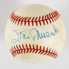 Stan Musial Signed Baseball Cardinals - COA JSA