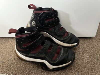 Nike Air Zoom Remix Sharkley Basketball Sportschuhe Leder UK 5,5 US 6 Selten