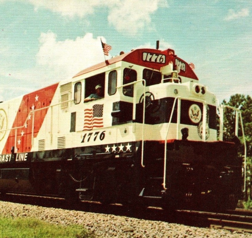 Seaboard Coast Line #1776 Bi-Centennial GE Painted Tour Version