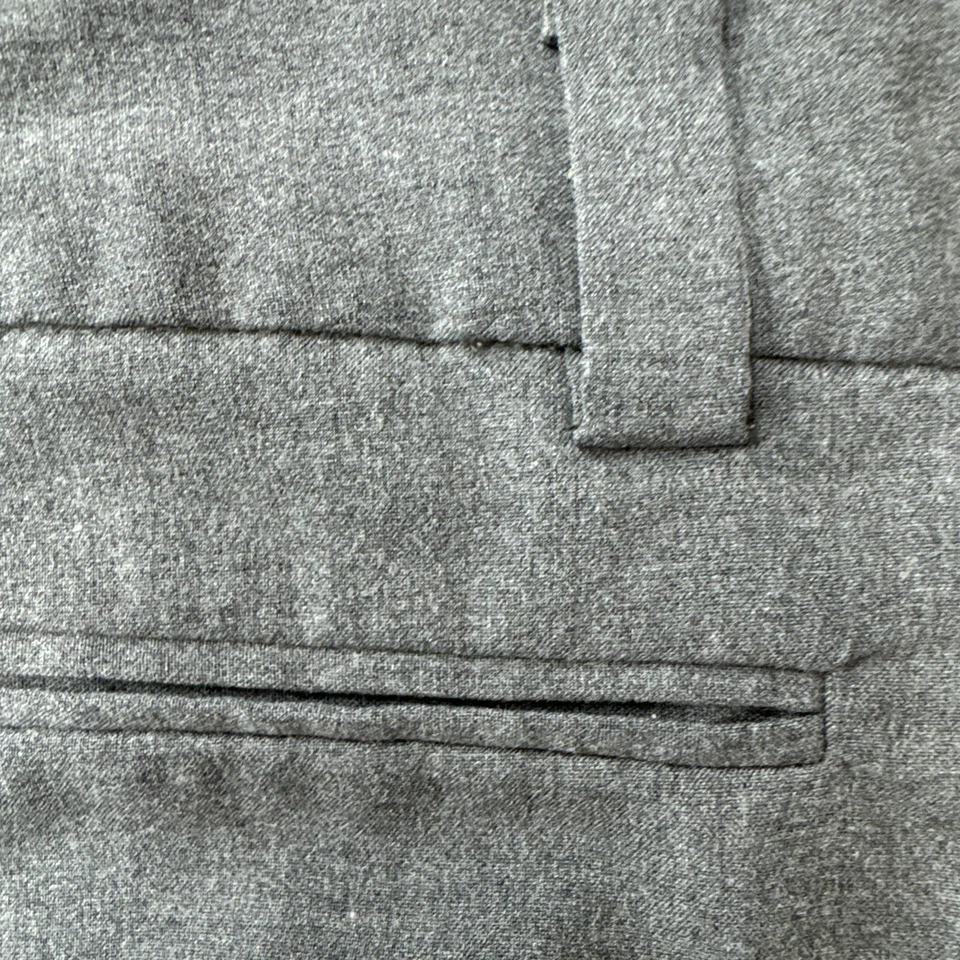 Pantalones de vestir Bobby J para mujer 28x32 gris oscuro 1/2 rectos Foto 2 de 4