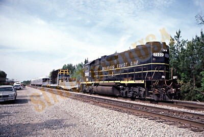 Vintage 1987 Train Slide 2502 Seaboard Coast Line Engine Y2H009