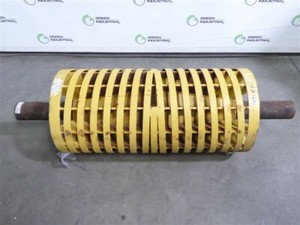 pulley shaft conveyor surplus spiral diameter wing assembly width