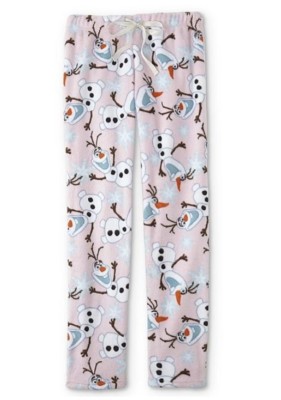 Disney Frozen OLAF Pajama Pants Women's 