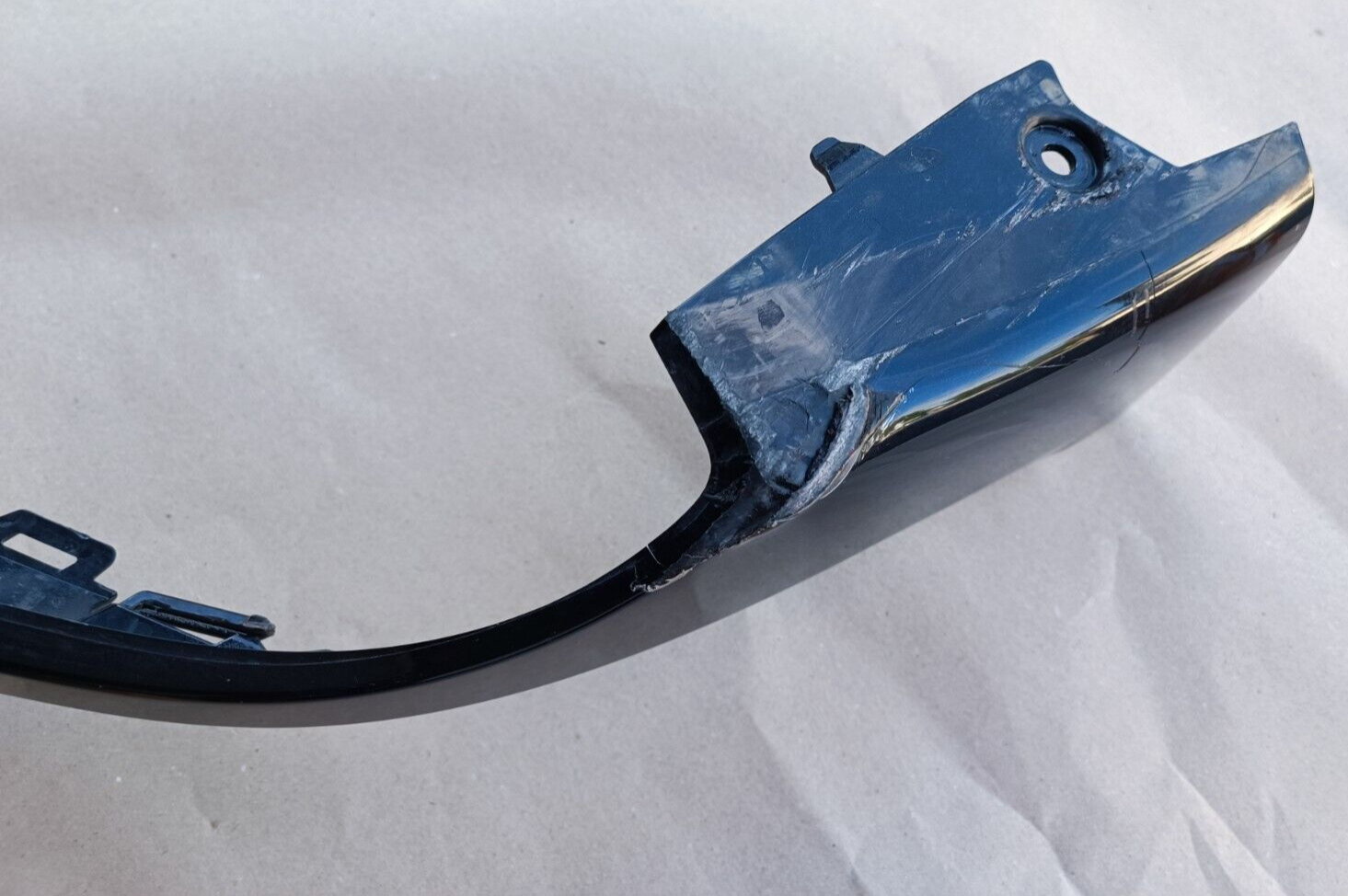 Original Porsche 911 992 Turbo Blende Stossfänger Lippe  