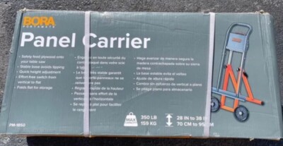 BORA Next Gen Panel Carrier 38-In L X 18-In W Steel Plywood Carrier
