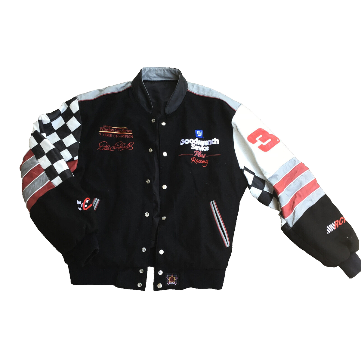 美品 JHDesign レーシングジャケット NASCAR デイル アーンハート 全米最強 NASCAR ナスカー JHデザイン Goodwrench レーシング