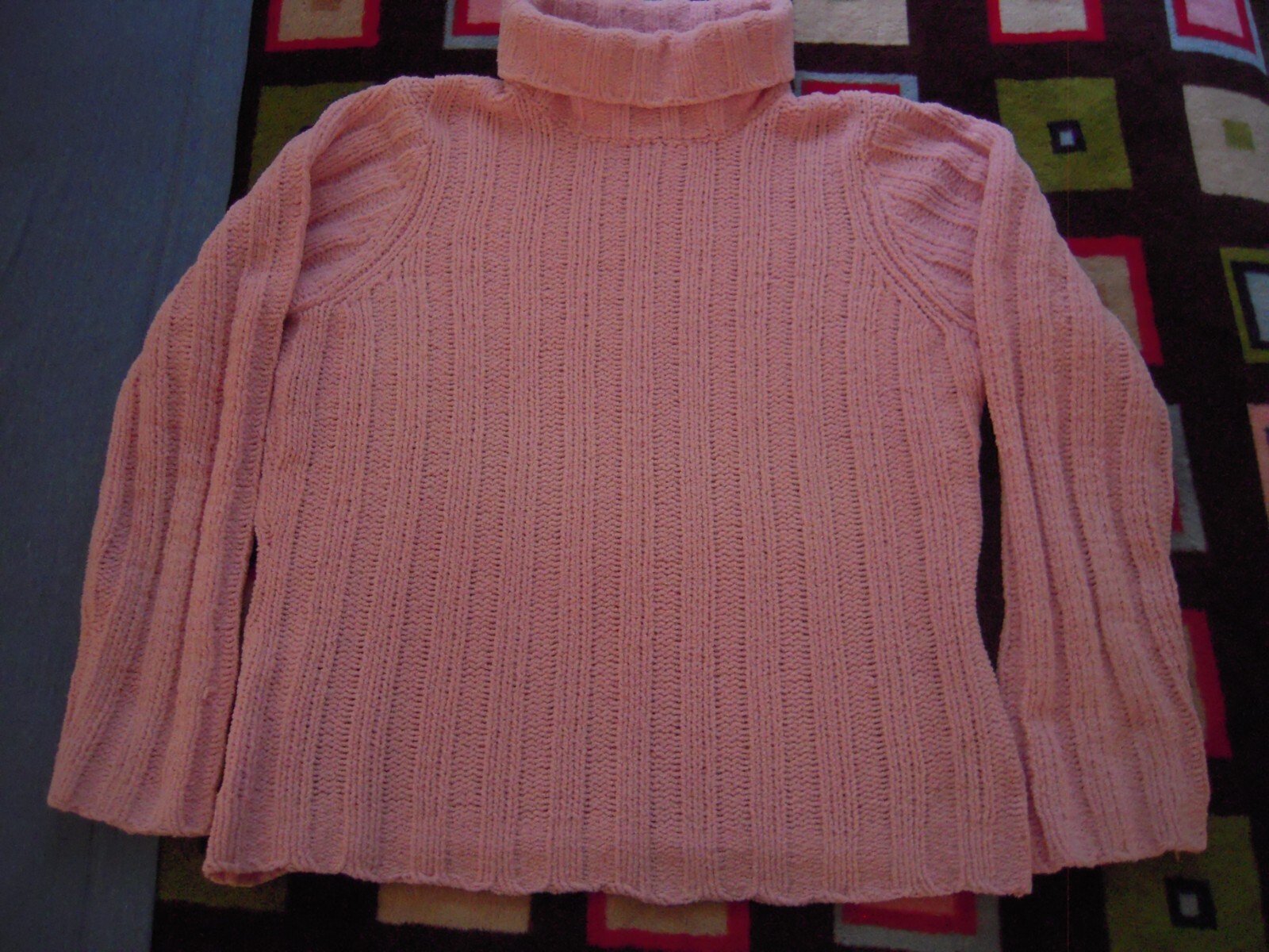 VINTAGE BASIC EDITIONS PINK 100% POLYESTER TURTLE… - image 1