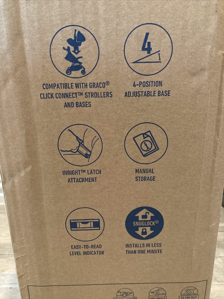 NEW Graco SnugRide SnugLock Infant Car Seat Base Click Connect