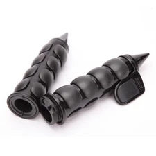 Motorcycle 25.4mm 1" Handlebars Hand Grips (Left＆Right) With Throttle Assist