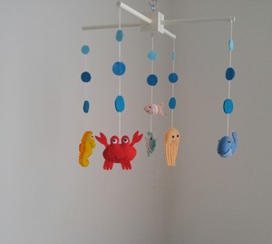 baby mobile sea creatures
