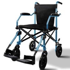 Travel & Transit Folding Wheelchair Lightweight | Foldable with TRAVEL BAG