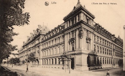 112/86 AK LILLE FELDPOST 17.06.1916 nach RAMM WEINBÖHLA SACHSEN JÄGER HORNIST ?