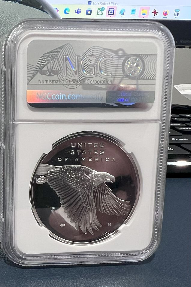1792-2017P Silver 1 oz Medal American Liberty NGC PF 69 U.S. Mint