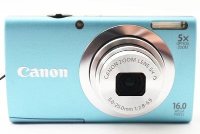 Canon PowerShot A2400 IS 16.0MP Digital Camera Blue JAPAN | eBay