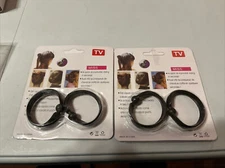 As Seen On Tv (2 PK) Hair Braiding Tool Hair Bun Maker Bun Shaper Ponytail Maker