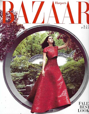Harpers Bazaar Magazine Katy Perry Fashion Louis Vuitton Agnes Monplaisir Estate