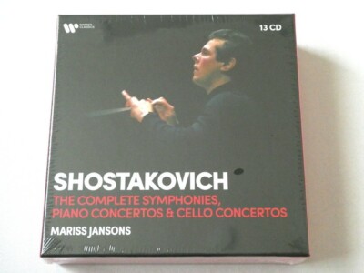 Mariss Jansons Shostakovich The Complete Symphonies 13 CD Box Set
