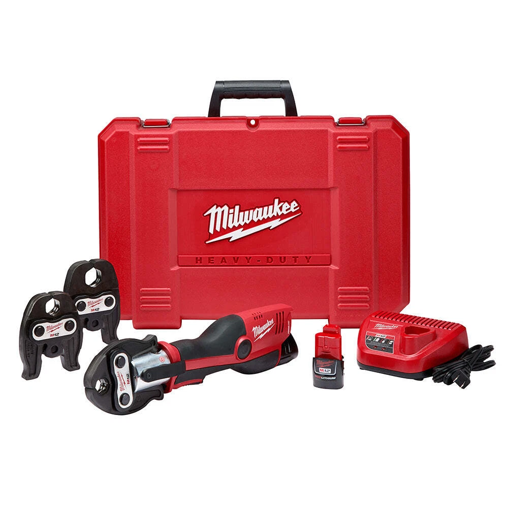 Milwaukee 2473 22 M12 12V Force Logic Press Tool Kit