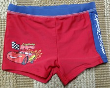 Boys size 5-6 Disney Pixar Cars Swim Shorts NWOT New 21" waist
