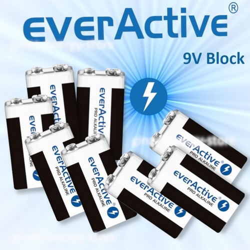 everActive Batterien Mignon Micro Baby Mono 9V A23 A27 AA AAA C D Auswahl - Afbeelding 8 van 18