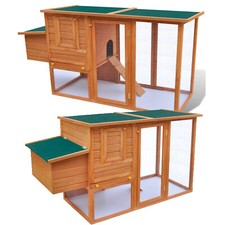 Hühner stall Freilandfarm Hühnervoliere Kleintierstall Gefügelstall Voliere Holz