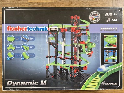 Fischertechnik 533872 Dynamic M Konstruktion Murmelbahn Kugelbahn Murmelspiel