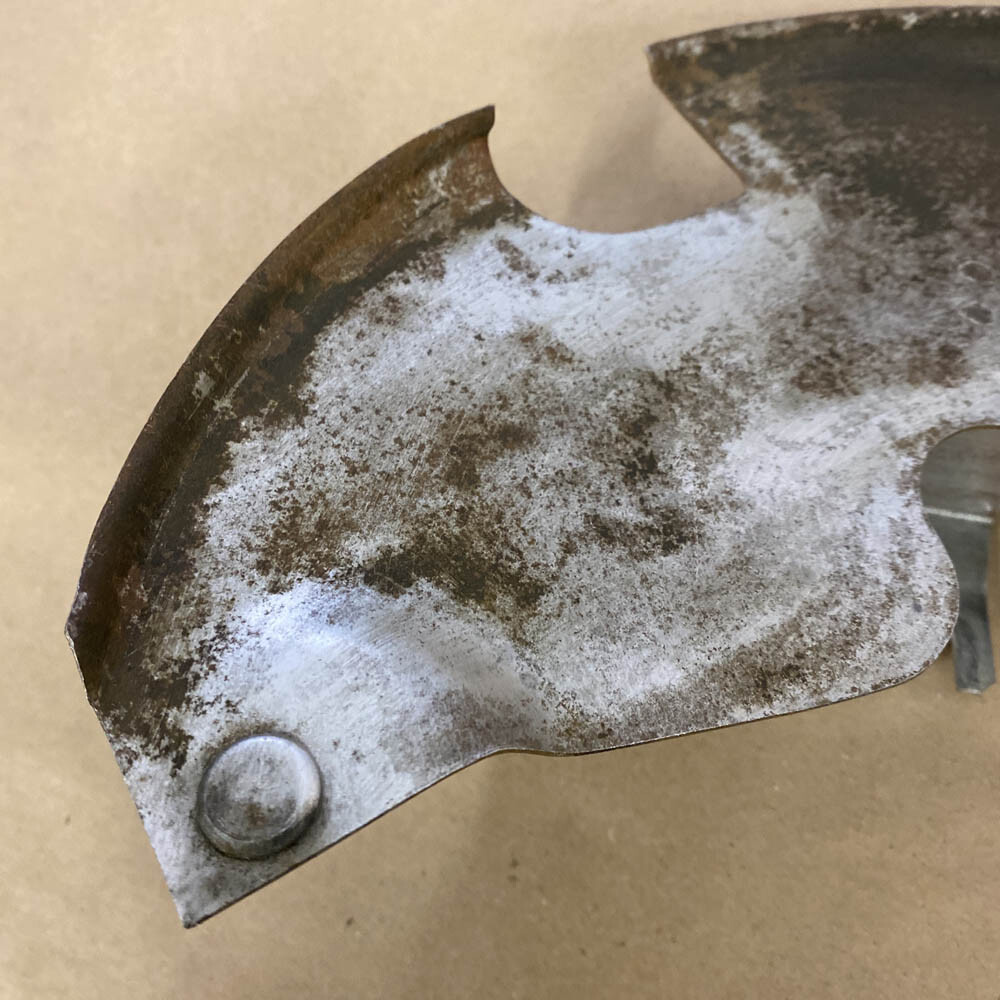 Original Jaguar XKE EType Series 3 Front Brake Disc Dust Shield RH