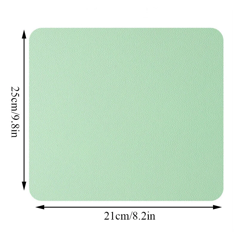 PU Leather Mouse Pad Mice Mat PC Laptop Computer Mousepad25*21cm ⇓ - Image 2 of 4