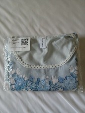 OFF SEASON SALE....Light Gray Floral Print Pesant 3XL Blouse