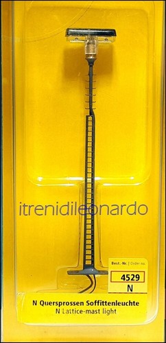 BRAWA  4529 lampione da piazzale H. 9,2 cm.  scala N. | Condition: Nuovo