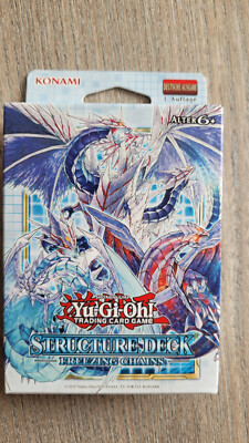 Yu-Gi-Oh! Structure Deck Freezing Chains 1. Auflage Karten NEU & OVP! DEUTSCH
