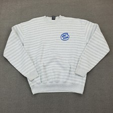Vintage Sweatshirt Mens XL "Intel Inside" Gray Long Sleeve Sweatshirt USA Made