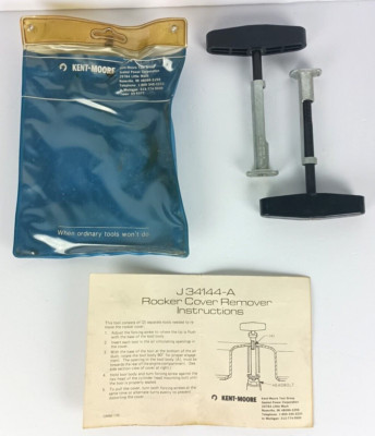 Kent Moore J-34144-A Rocker Cover Remover Set Tools 2.5L Engine w/ Instructions