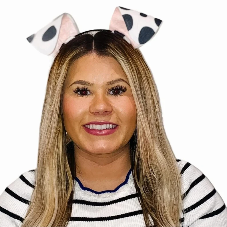 8 Diademas Orejas de Perro Cachorro Fiesta de Cumpleaños Favores Halloween Disfraz Adulto Bebé Foto 4 de 4