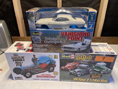Revell  Rat Rods  '29 Ford. 3 'n 1. 1:25. #85-2348. Lot Of 3 New Open Box