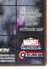 Marvel Heroclix Map Captain America Hellicarrier Bow Midsection S1/S2 Brand New — photo 2